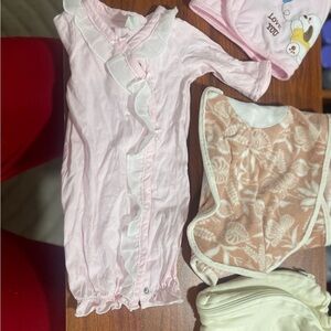 Pink Ruffled Kids Pajama Nightgown